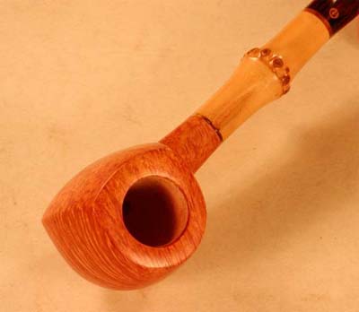 Briar Pipe with Bamboo Shank