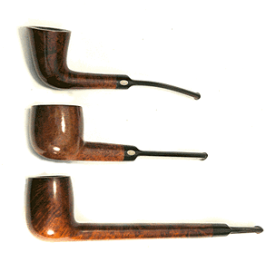 Left 2 are French, right is English, Colossus, 7.25" long, courtesy Derek Green