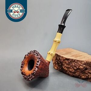 An Armentrout bamboo blasted blossom. Image courtesy MBSD Pipes.