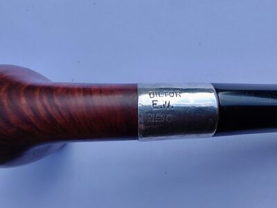 EW mark and hallmark on a Biltor pipe