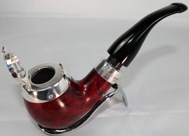 Peterson Darwin Deluxe Silver Wind-cap, Special Evolution Commission, courtesy Jim Lilley