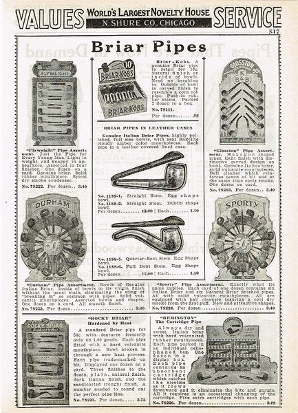 From a 1933 N. Shure Co. Chicago Catalog