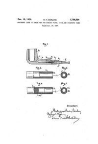 US Patent 1738554, Page 1