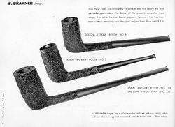 Brakner Designed pipes