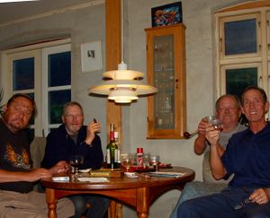 Left to Right, Poul Ilsted, J Rex Poggenpohl, Peter Heeschen, Carl Knighten