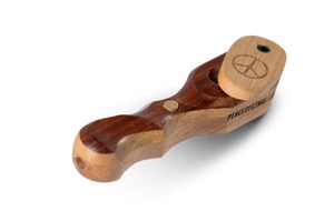 This modern peace pipe made of laminated wood is designed smoke you know what. Courtesy, peaceofstage.com