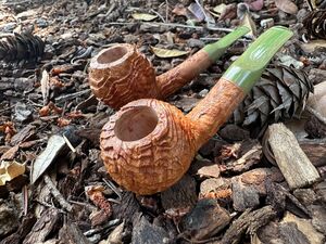 A set of Morgan Pipes Hand Mades. Image Courtesy Chris Morgan.