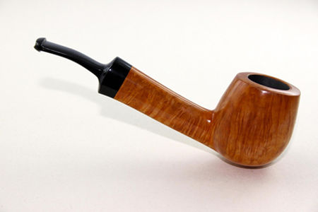 A new pipe made by Fabian Joura, who is working with his father.
