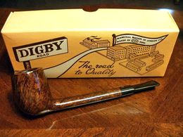 Digby with original box, clearly indicating it as a GBD product