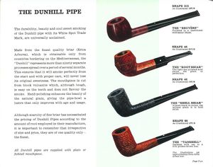 Page 2, The Dunhill Pipe