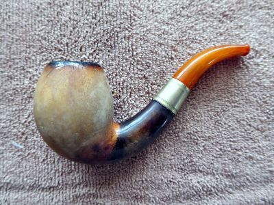 pre-1890s Meerschaum pipe, courtesy piffyr