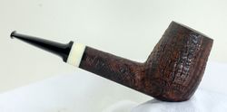 2013 Christmas Pipe Detail, Celluloid Ivory accent