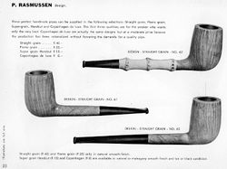Poul Rasmussen Billiards 1961-62 W.Ø. Larsen Catalog