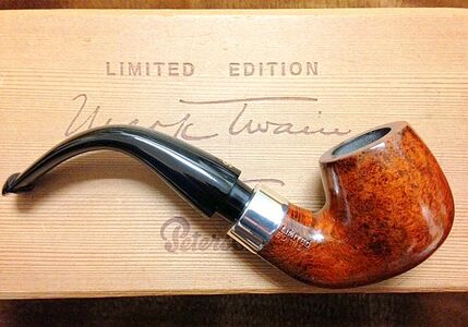 Peterson's Limited Edition Mark Twain, courtesy Dennis Dreyer Collection