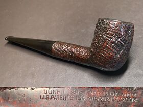 LB 8 DUNHILL SHELL MADE IN ENGLAND 17 U.S. PATENTS 1341418/2&134325/20 (1937)**