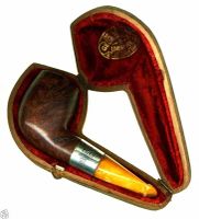 1901 Amber stem cased, Jim Lilley Collection
