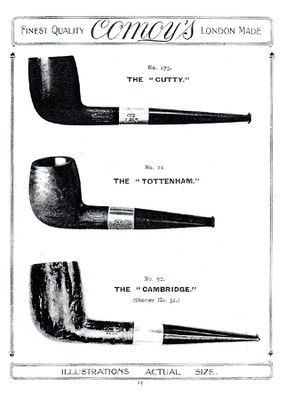 Comoy Pipe Shape Chart